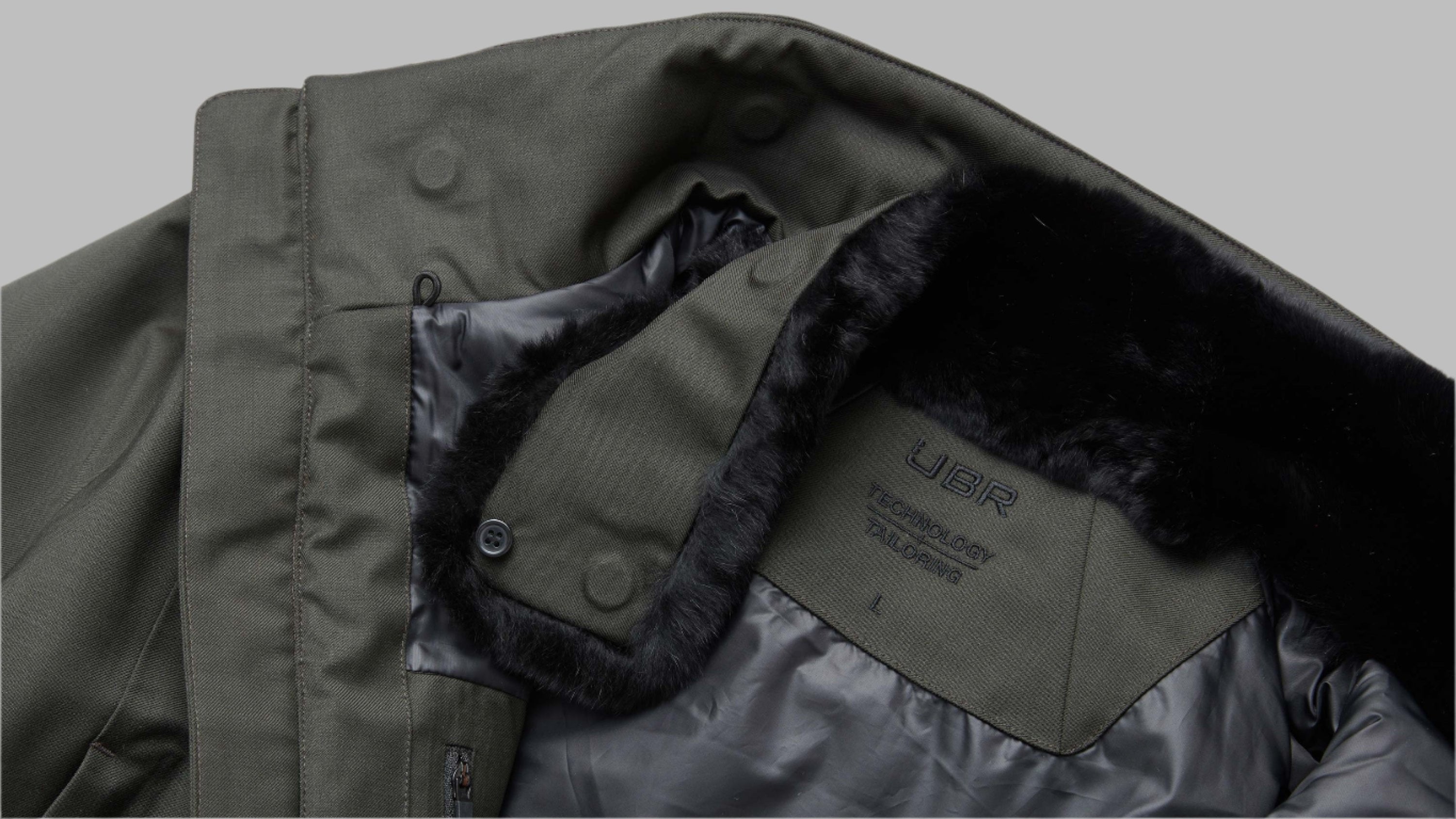 UBR REGULATOR PARKA SAVILE PINE WOOL - Hombre Amsterdam