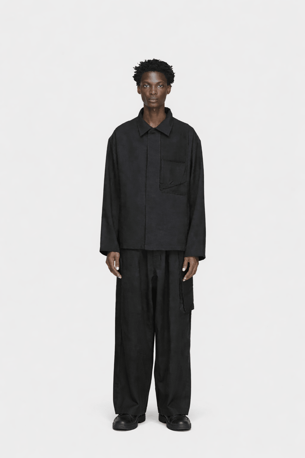 Utility Blouson Black - Hombre Amsterdam