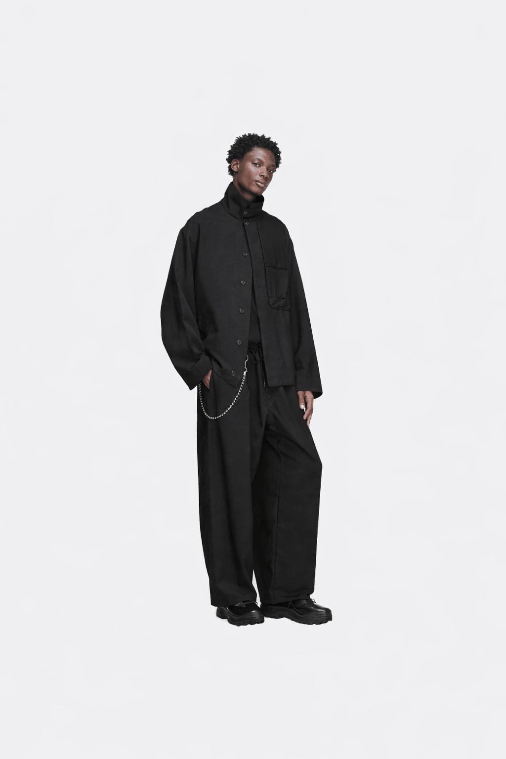 Utility Blouson Black - Hombre Amsterdam