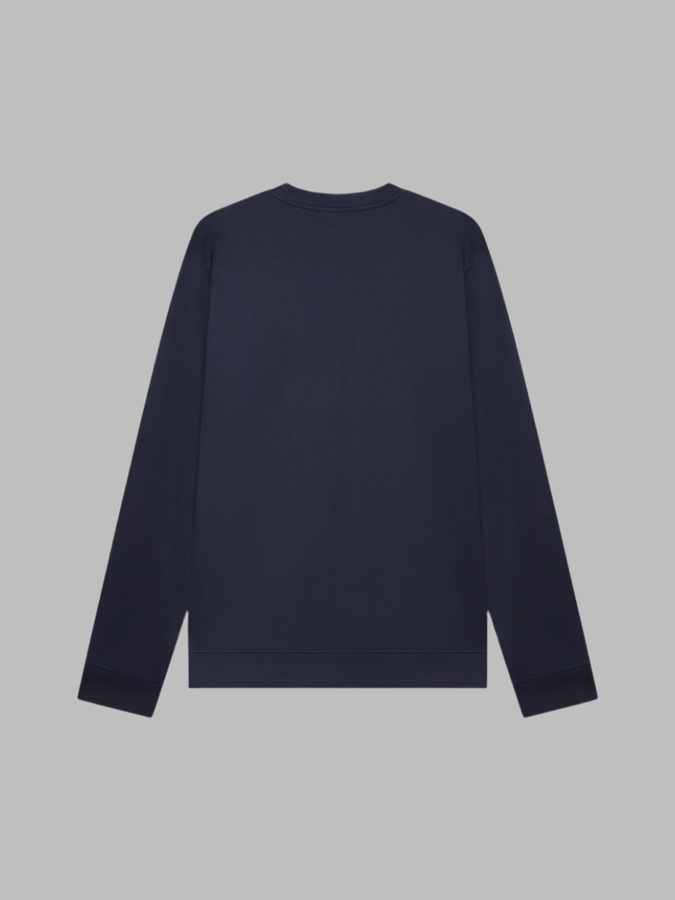 VALENZA HEAVY SUPIMA SWEAT NAVY CREW NECK - Hombre Amsterdam