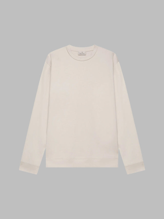 VALENZA HEAVY SUPIMA SWEAT PEARL GREY - Hombre Amsterdam