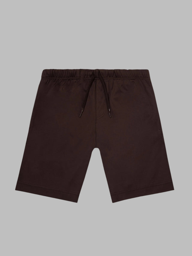 VALENZA INTERLOCK SUPIMA SPORTSHORT EBONY - Hombre Amsterdam