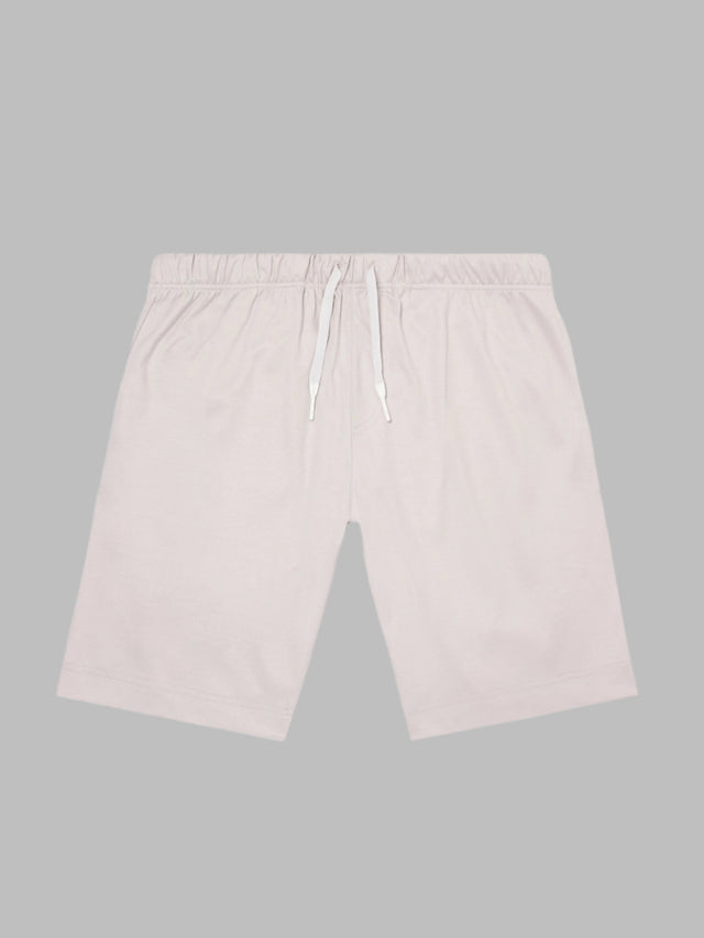 VALENZA INTERLOCK SUPIMA SPORTSHORT PEARL GREY - Hombre Amsterdam
