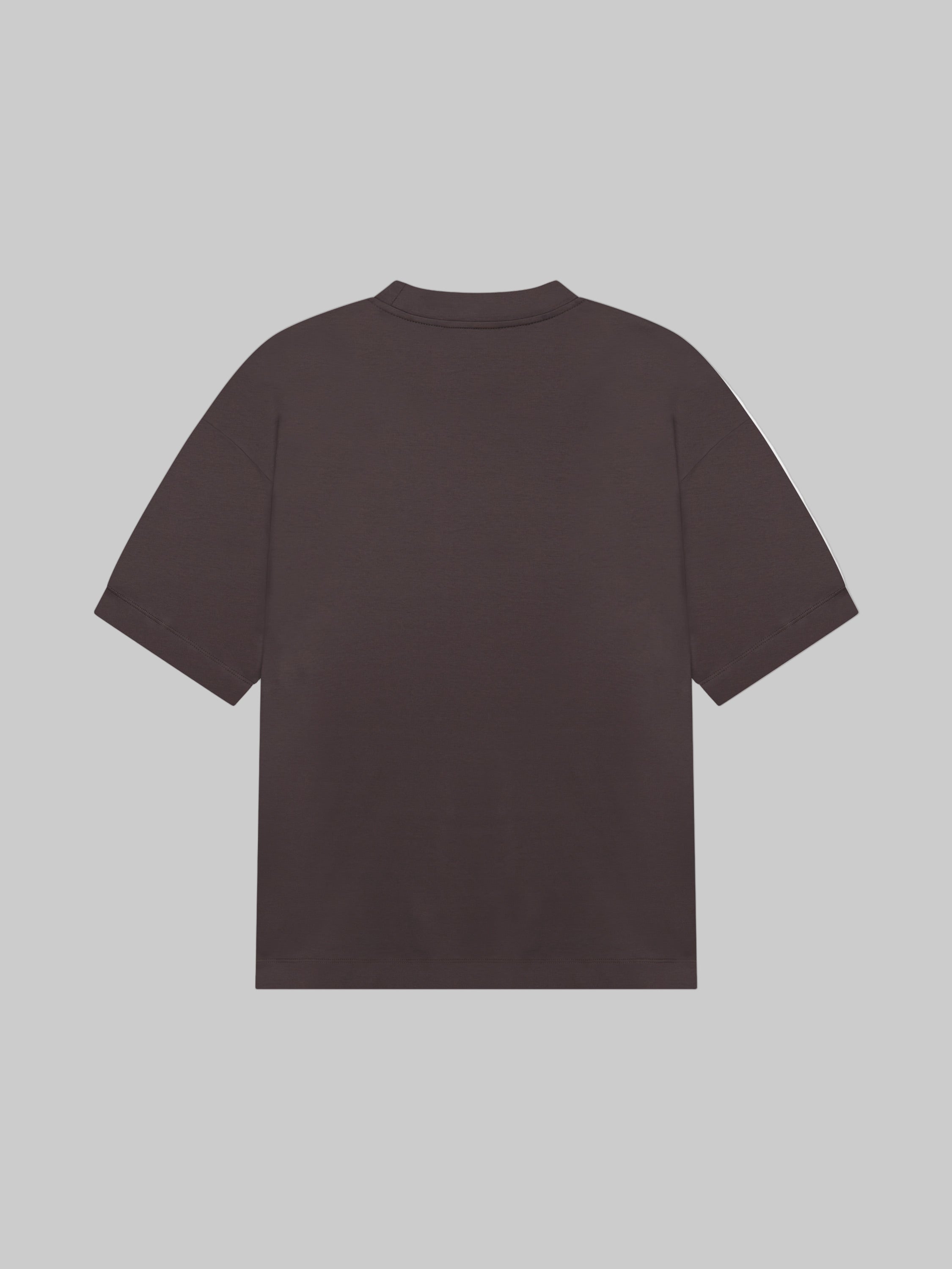 VALENZA INTERLOCK SUPIMA T - SHIRT ASPHALT OVERSIZED - Hombre Amsterdam