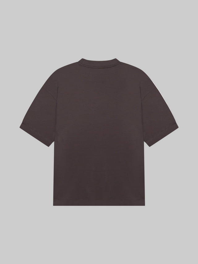 VALENZA INTERLOCK SUPIMA T - SHIRT ASPHALT OVERSIZED - Hombre Amsterdam
