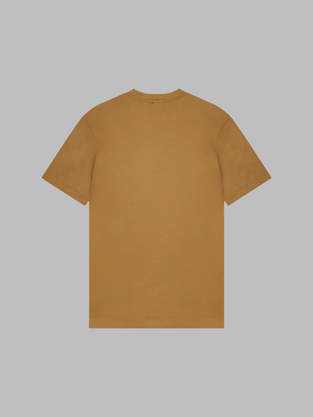 VALENZA INTERLOCK SUPIMA T - SHIRT DARK GOLD - Hombre Amsterdam