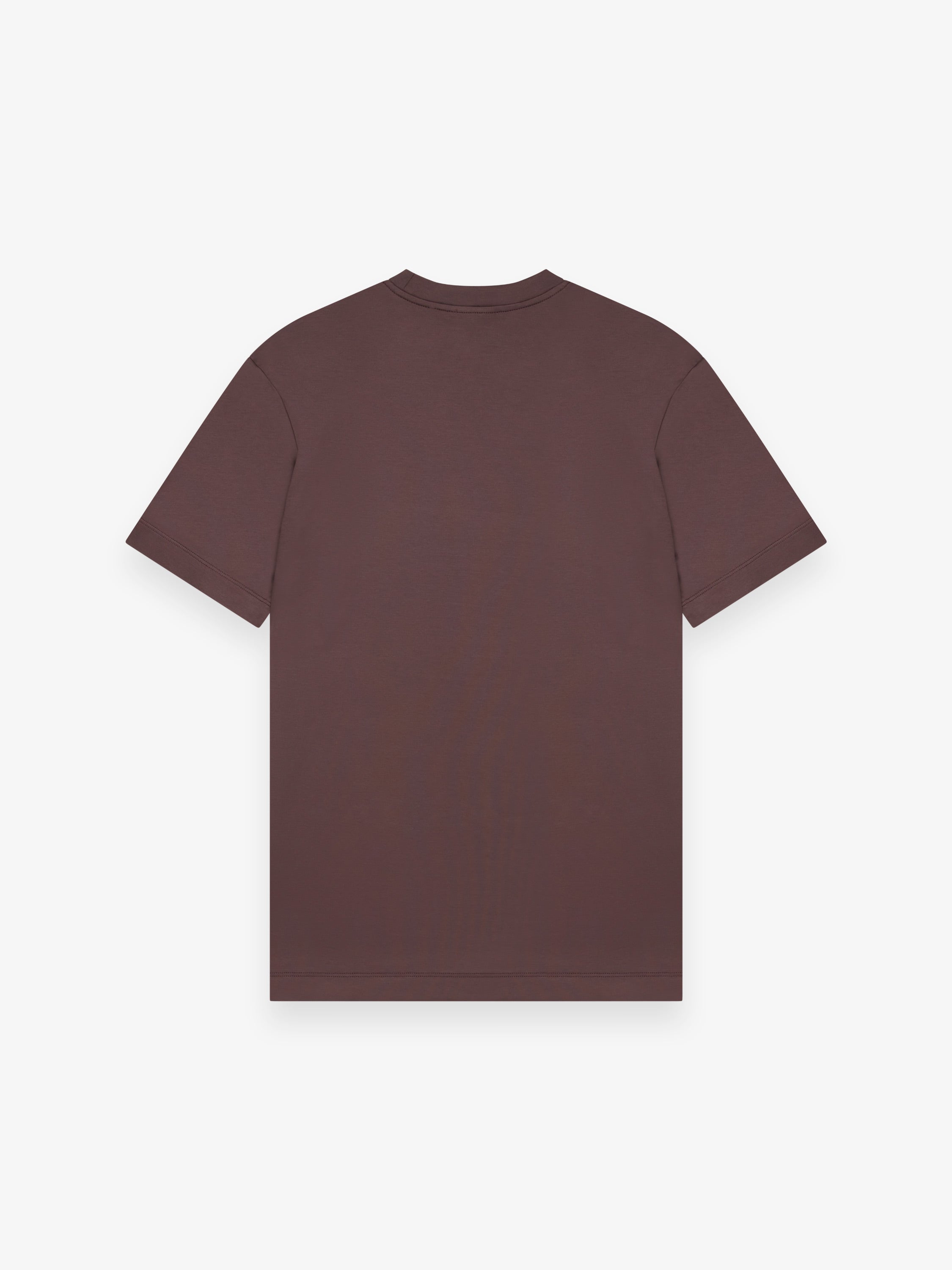 VALENZA INTERLOCK SUPIMA T - SHIRT DARK SIENNA - Hombre Amsterdam