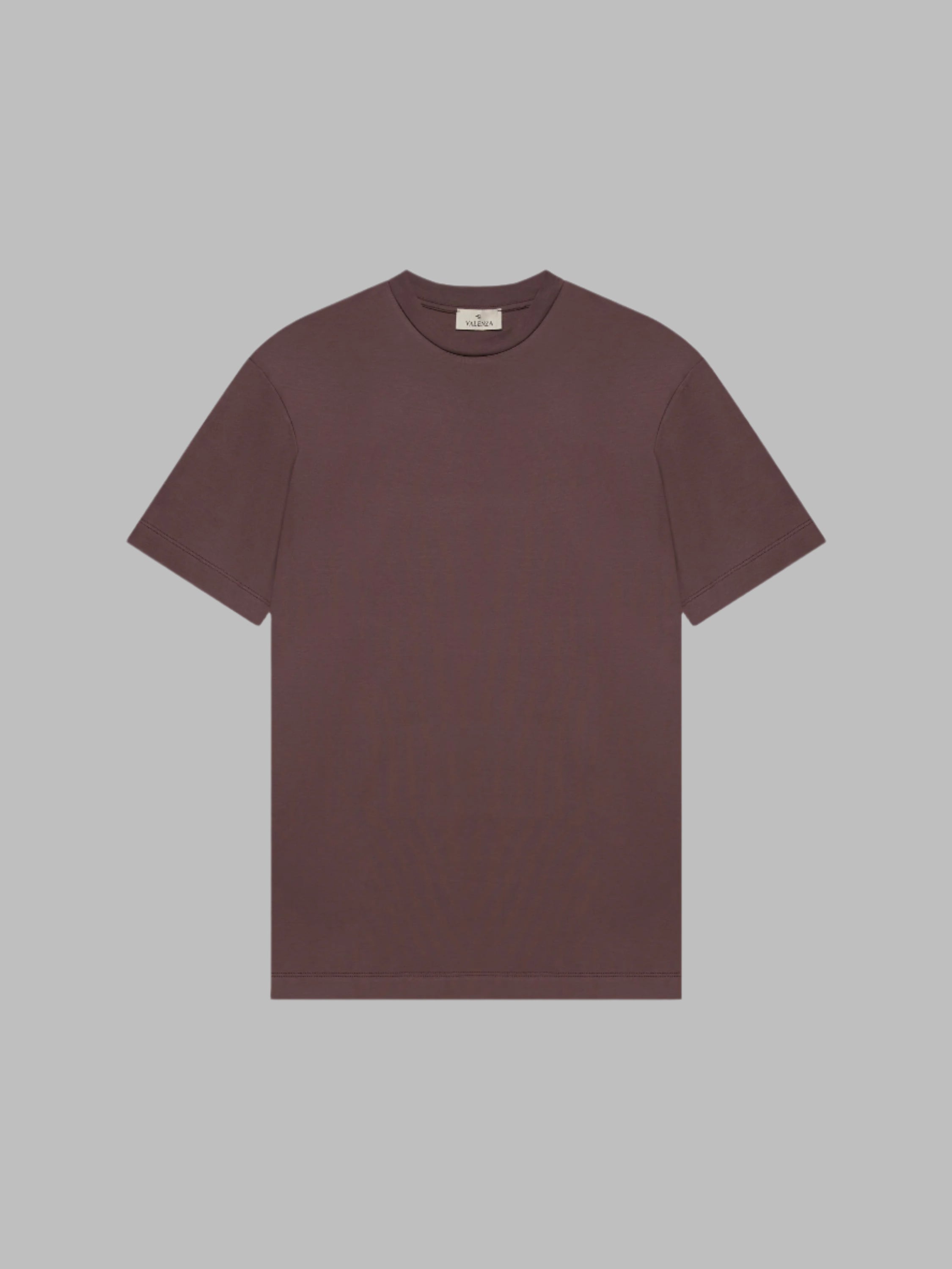 VALENZA INTERLOCK SUPIMA T - SHIRT DARK SIENNA - Hombre Amsterdam