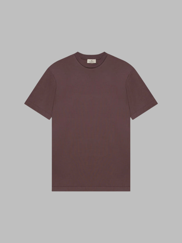 VALENZA INTERLOCK SUPIMA T - SHIRT DARK SIENNA - Hombre Amsterdam