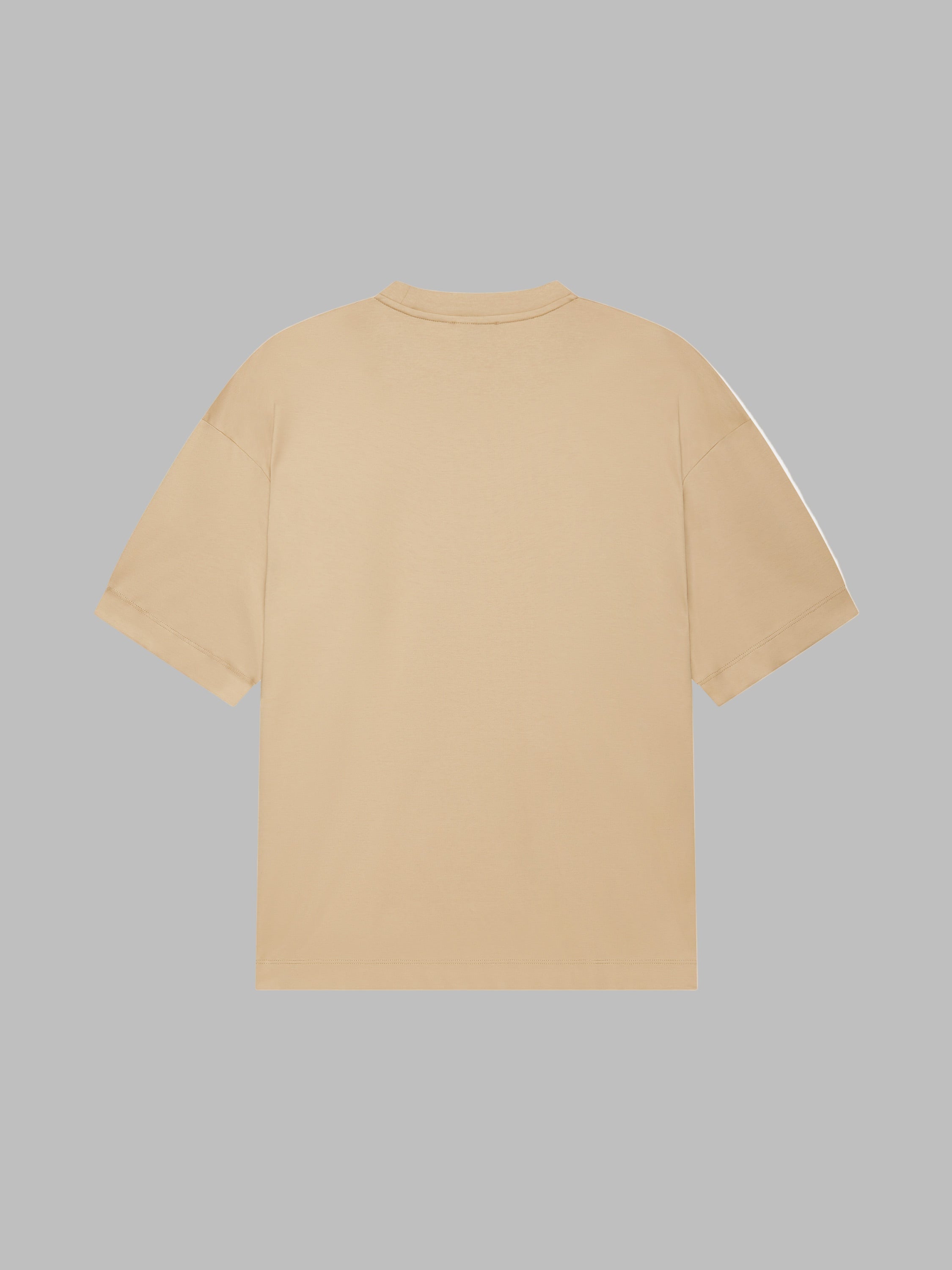 VALENZA INTERLOCK SUPIMA T - SHIRT HAZELNUT OVERSIZED - Hombre Amsterdam