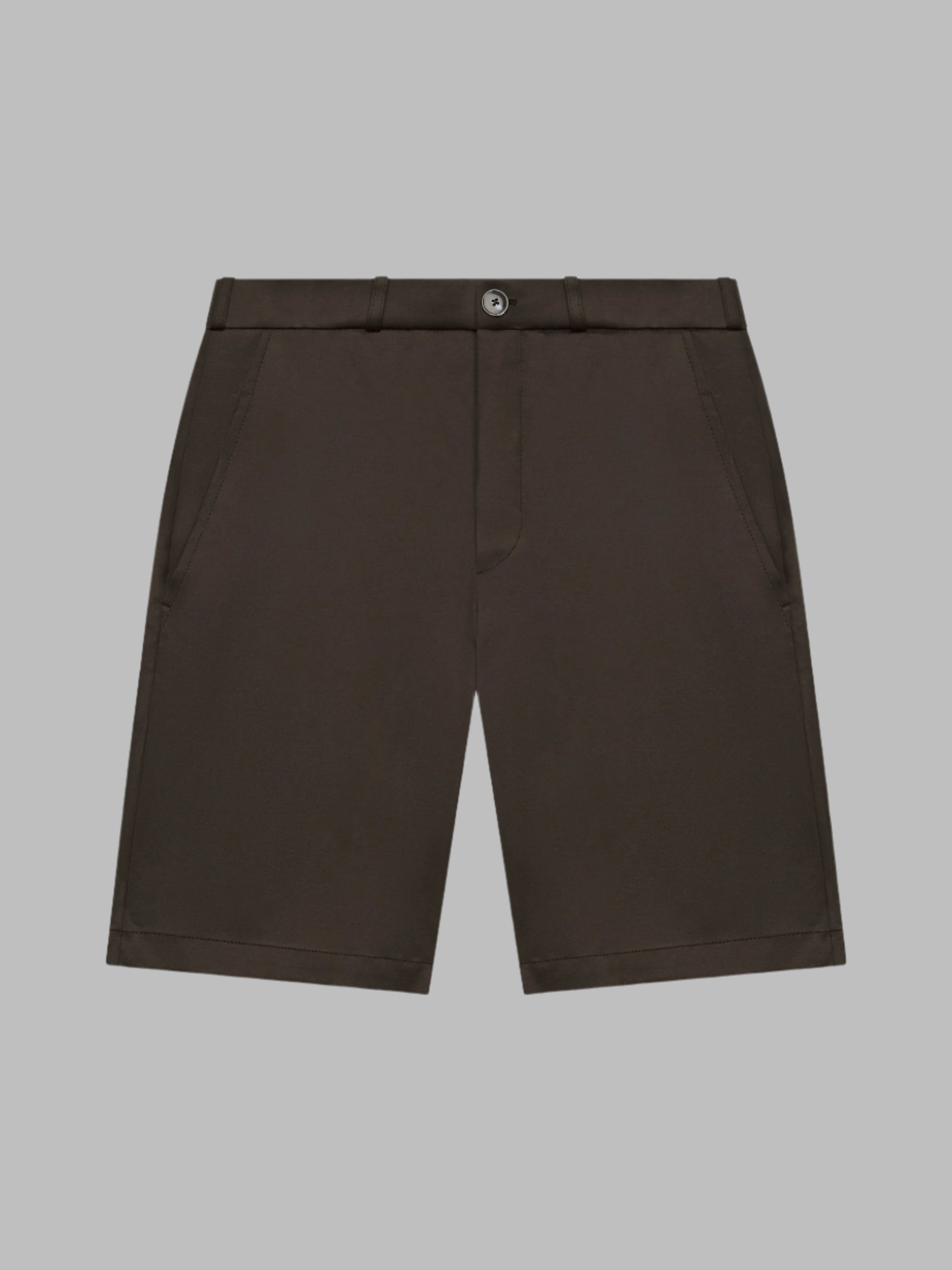 VALENZA SUPIMA BERMUDA SHORT EBONY - Hombre Amsterdam