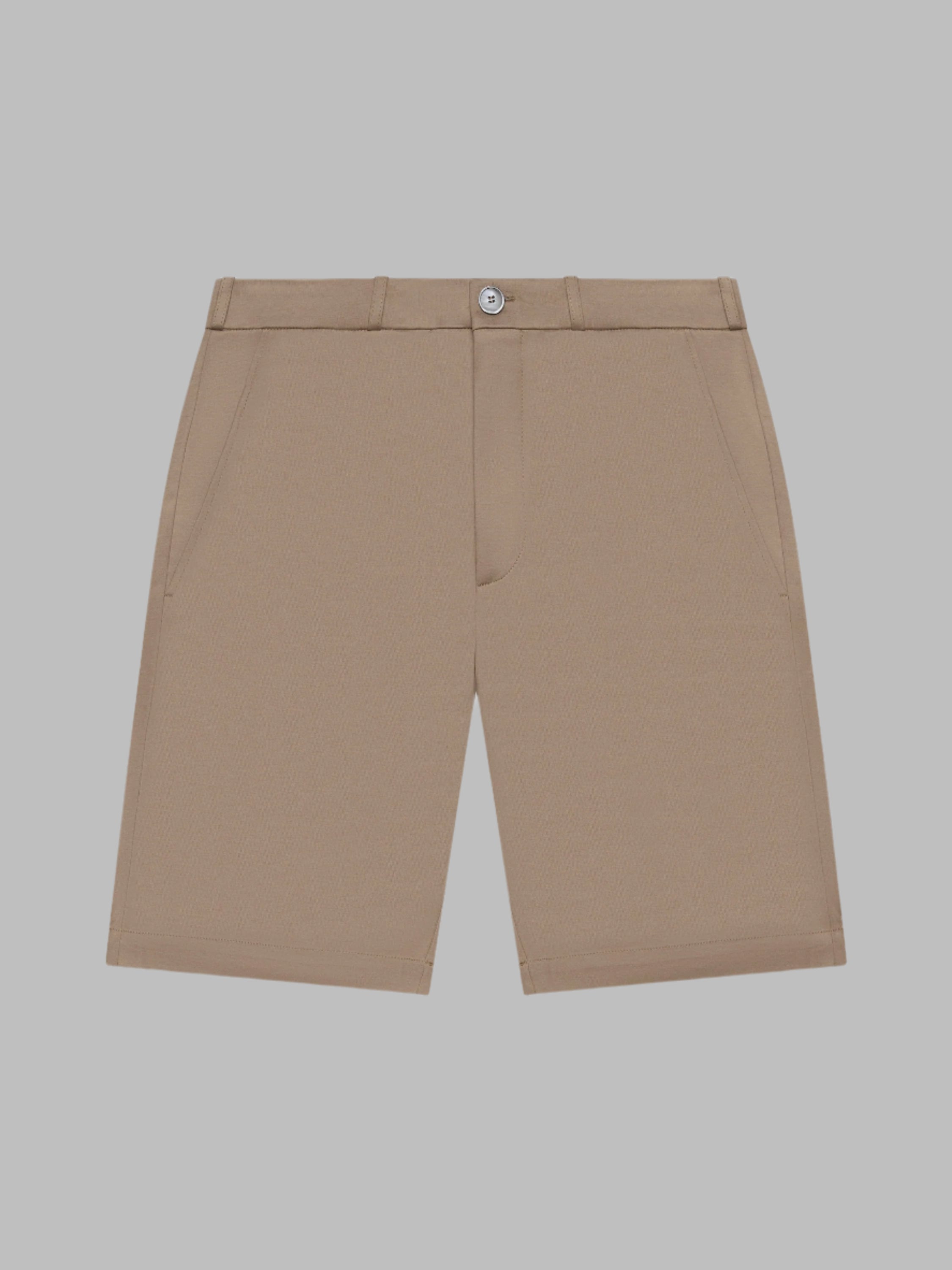 VALENZA SUPIMA BERMUDA SHORT LEAD GREY - Hombre Amsterdam