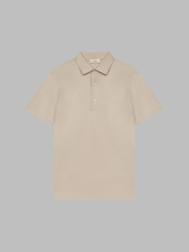 VALENZA SUPIMA POLO BEIGE - Hombre Amsterdam
