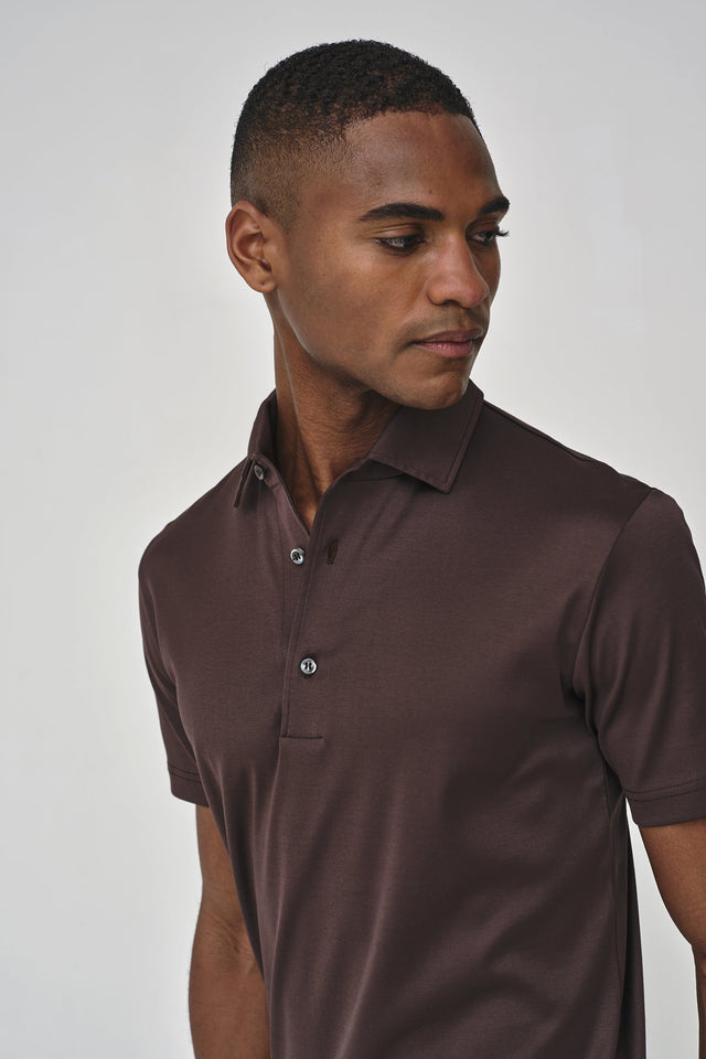 VALENZA SUPIMA POLO EBONY - Hombre Amsterdam