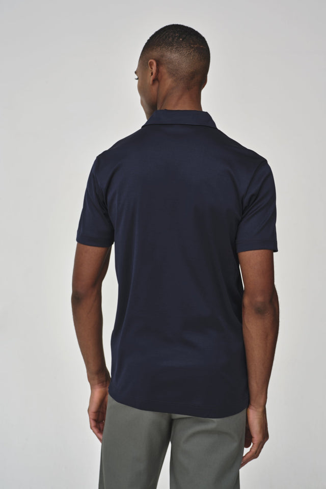 VALENZA SUPIMA POLO NAVY - Hombre Amsterdam