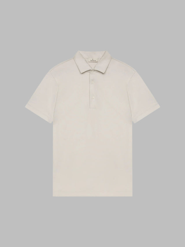 VALENZA SUPIMA POLO PEARL GREY - Hombre Amsterdam
