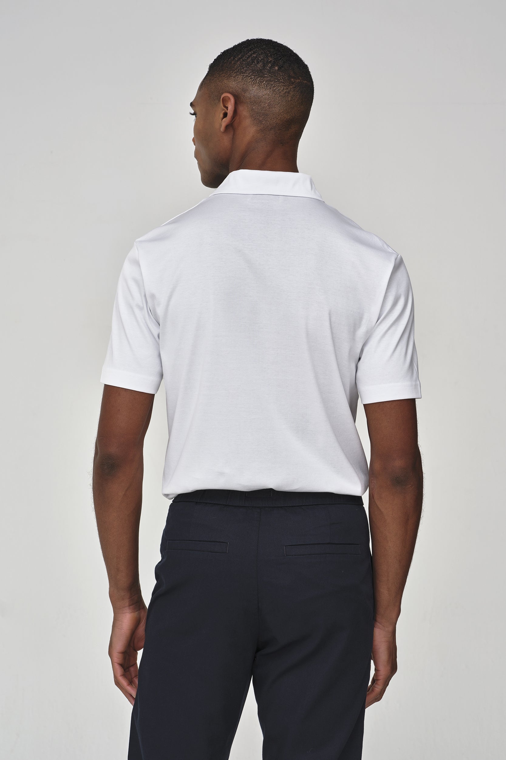 VALENZA SUPIMA POLO WHITE - Hombre Amsterdam