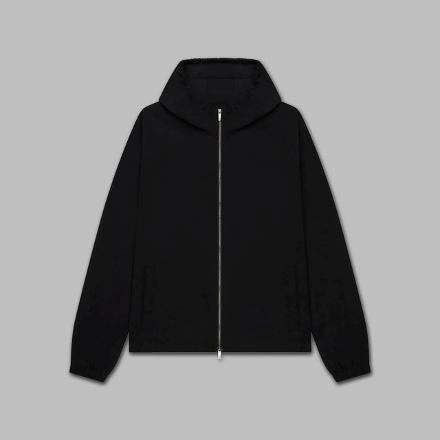 VALENZA TECH STRETCH HOODED BLOUSON BLACK - Hombre Amsterdam