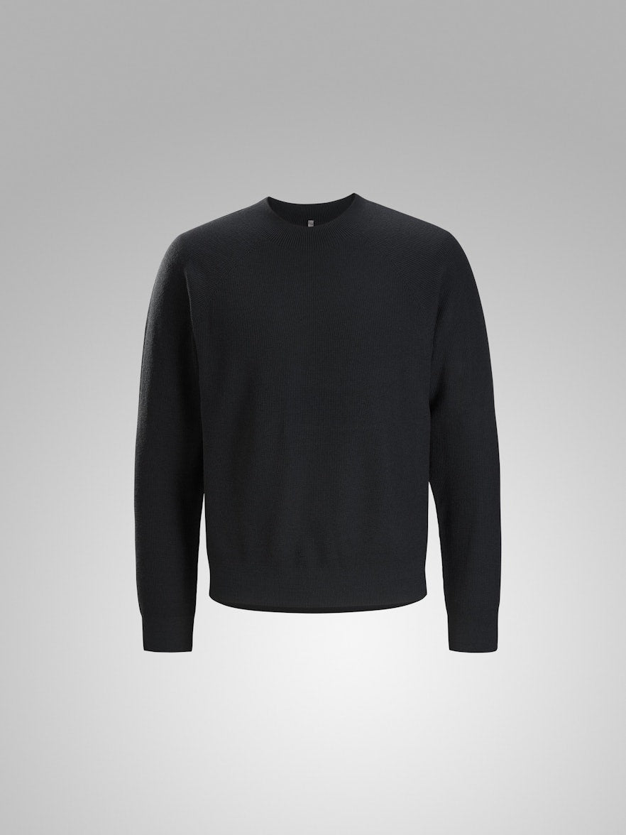 VEILANCE CONIC WOOL MIDLAYER BLACK - Hombre Amsterdam