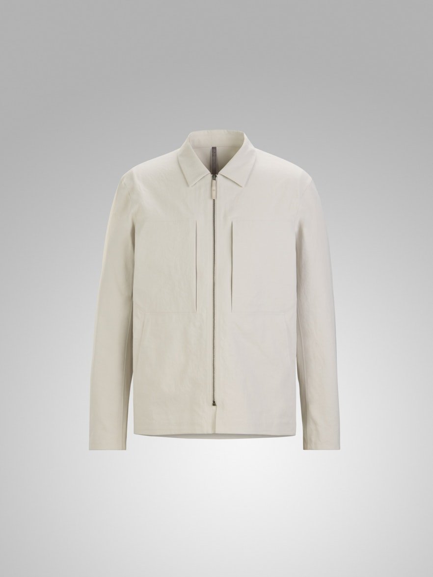 VEILANCE MIONN SOFTSHELL OVERSHIRT DARK COCOON WITH ZIP CLOSURE - Hombre Amsterdam