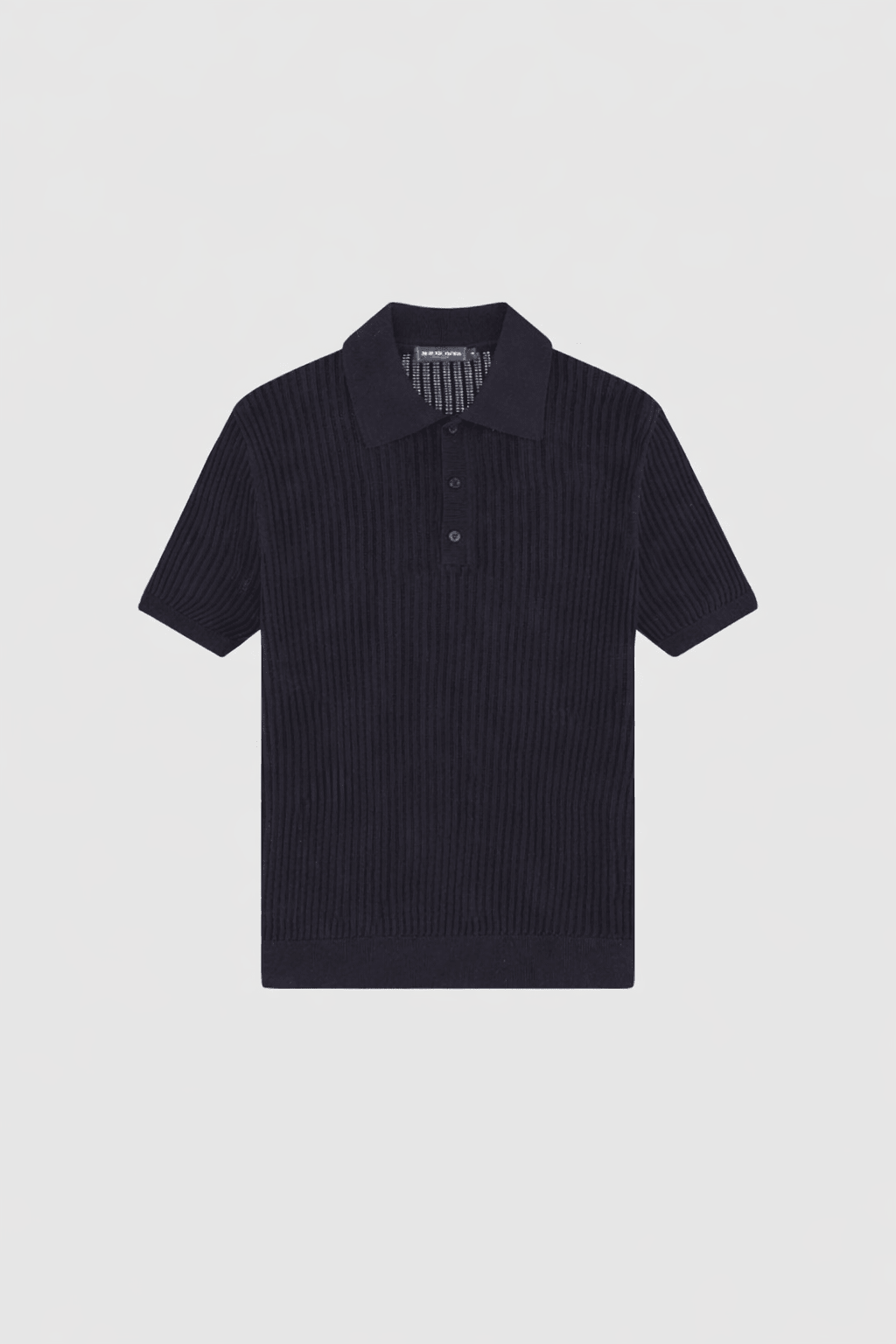 Vidal Cotton Polo Blue - Hombre Amsterdam