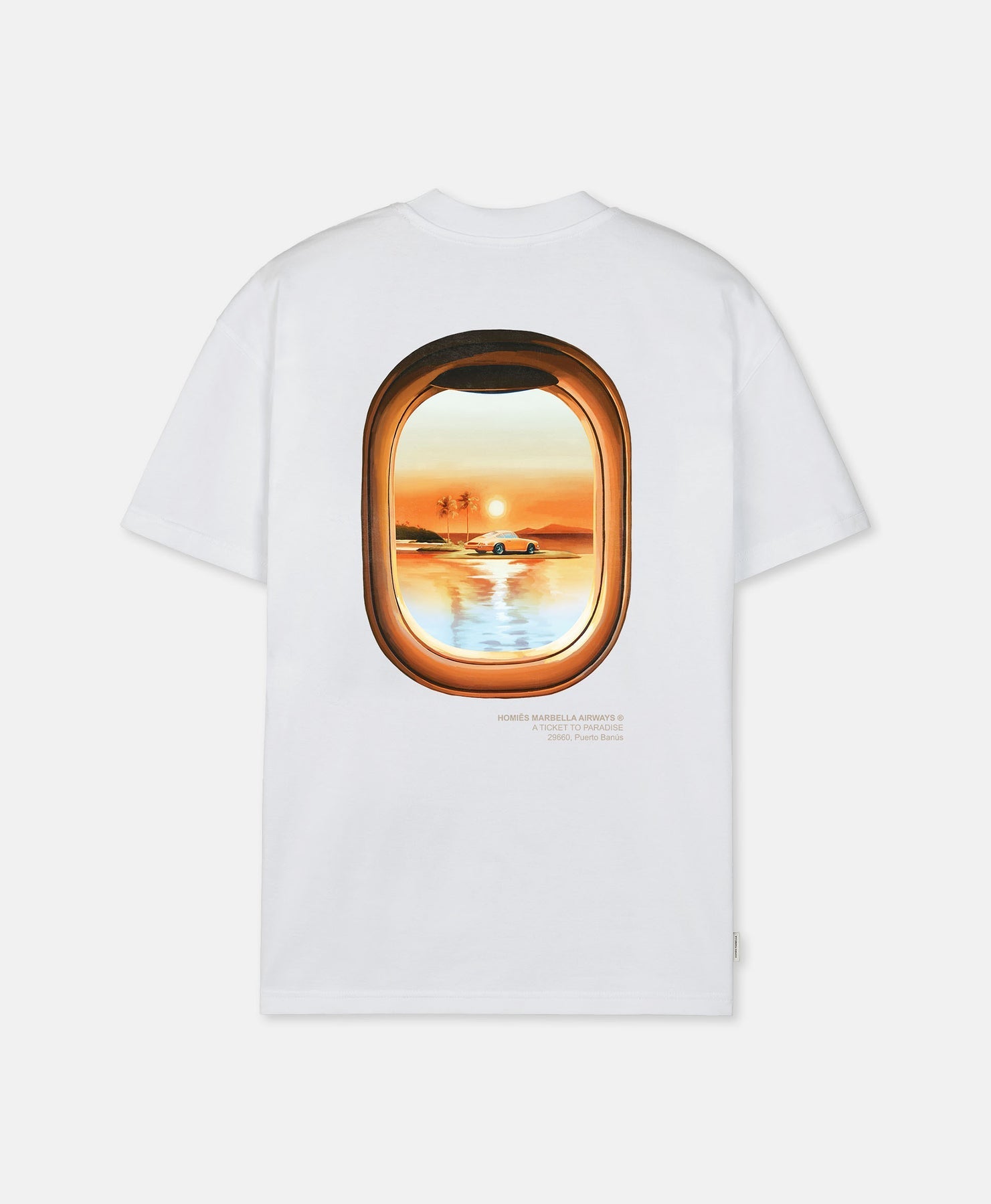 Videogame 8.0 T-Shirt Vintage White - Hombre Amsterdam
