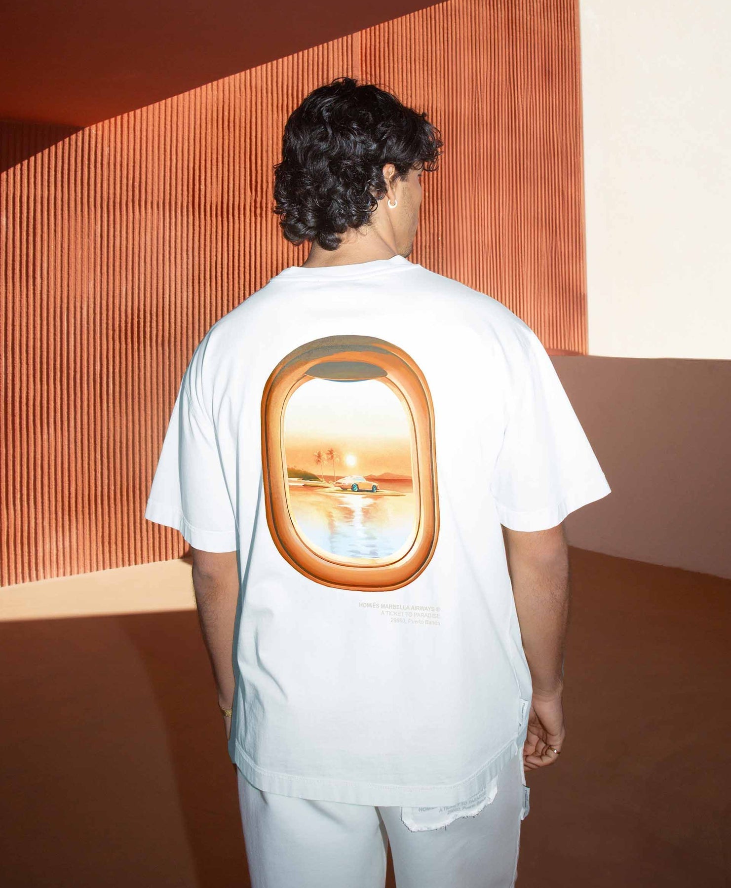 Videogame 8.0 T-Shirt Vintage White - Hombre Amsterdam
