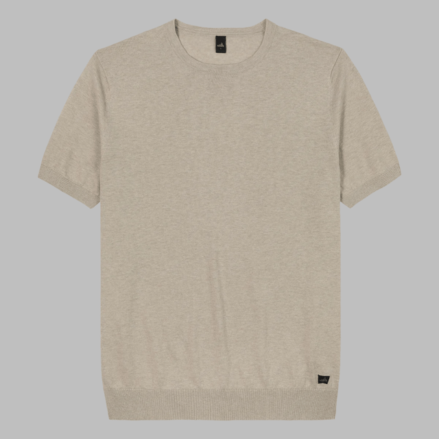 WAHTS COTTON LINEN T - SHIRT - Hombre Amsterdam