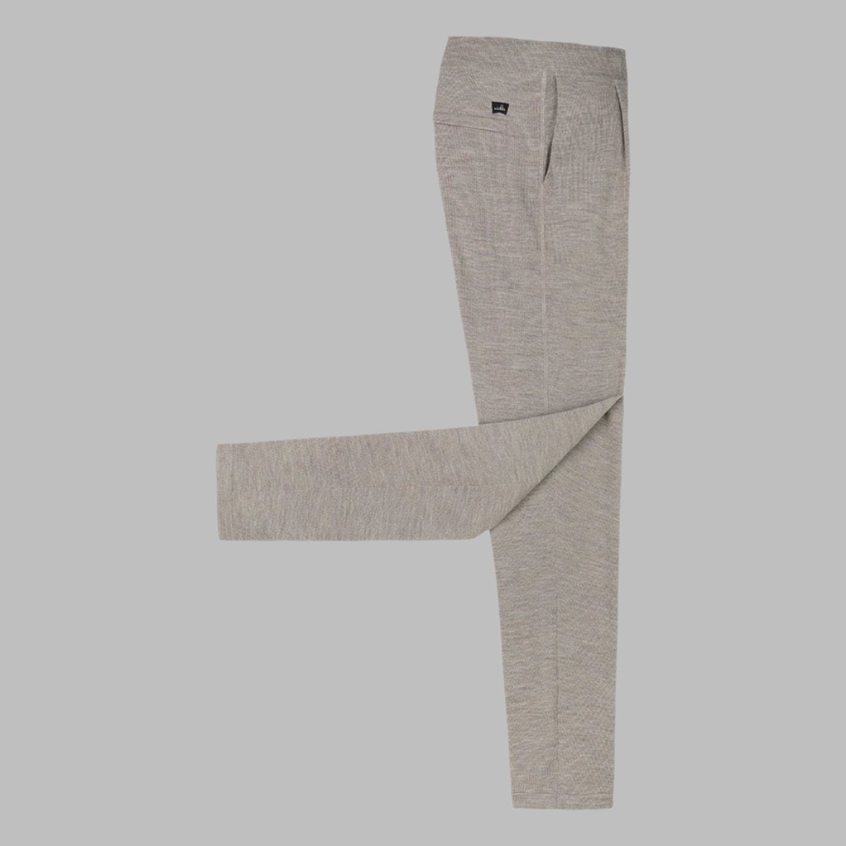 WAHTS KNITTED LOUNGEPANT LIGHT TAUPE - Hombre Amsterdam