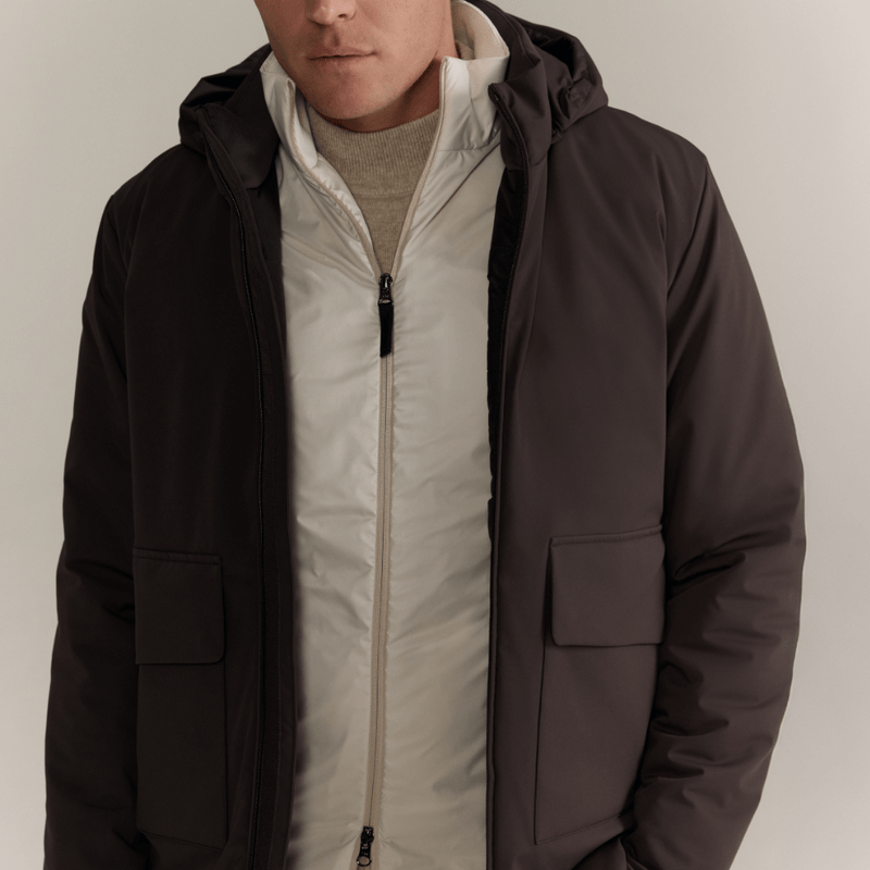 WAHTS LAYERING VEST WINTER WHITE - Hombre Amsterdam