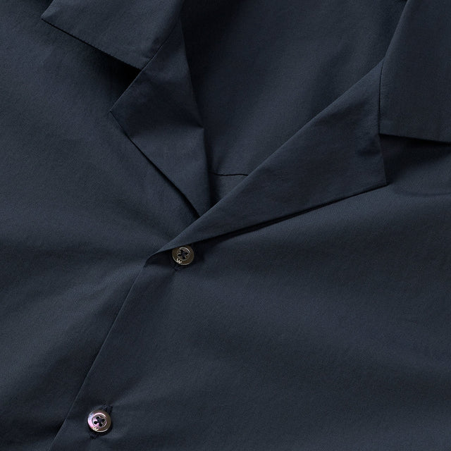 WAHTS STRETCH POPLIN SHIRT DARK NAVY - Hombre Amsterdam