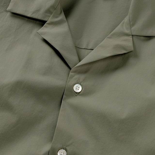 WAHTS STRETCH POPLIN SHIRT STEEL GREEN - Hombre Amsterdam