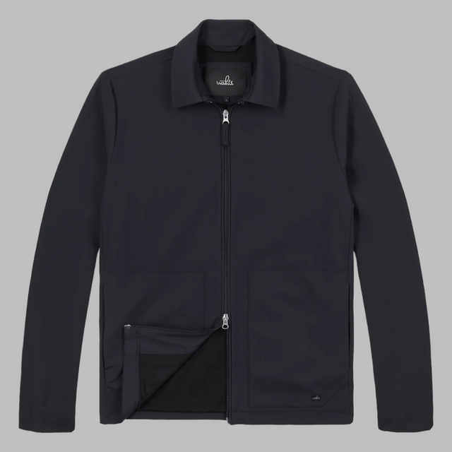 WAHTS TECH STRETCH JACKET NIGHT BLUE - Hombre Amsterdam