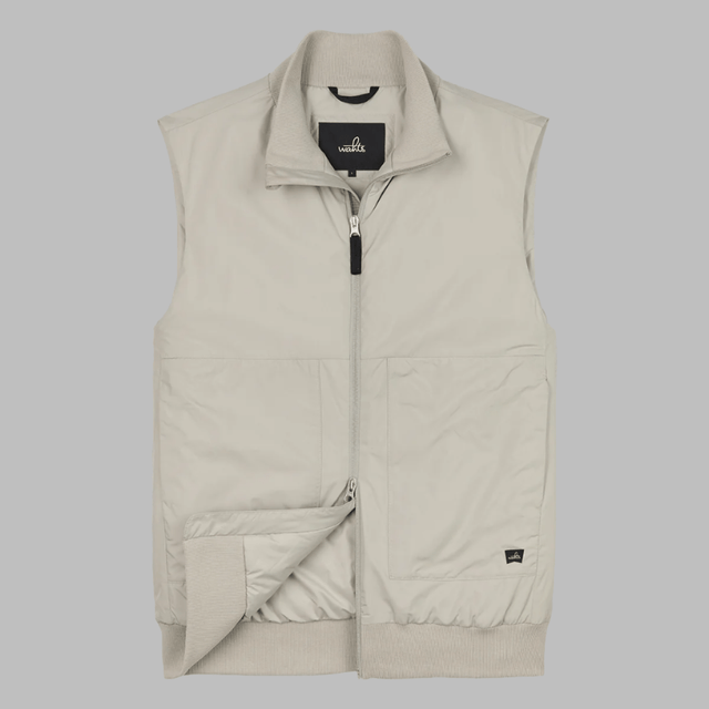 WAHTS TECH STRETCH VEST STONE BEIGE - Hombre Amsterdam