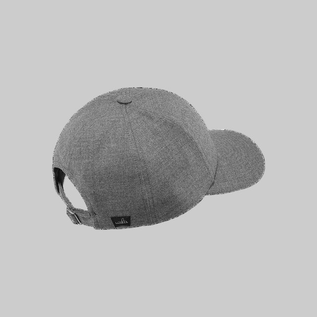 WHATS STRETCH WOOL CAP MID GREY - Hombre Amsterdam