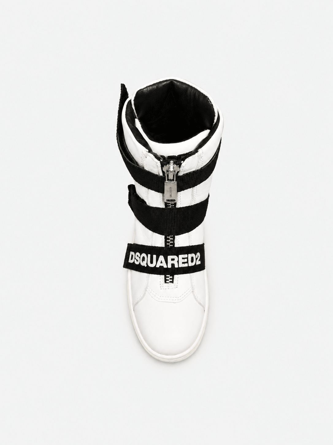 White High Top Velcro Kids Sneakers - Hombre Amsterdam