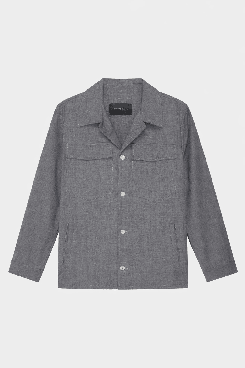 White Sand Pocket Shirt Anthracite - Hombre Amsterdam
