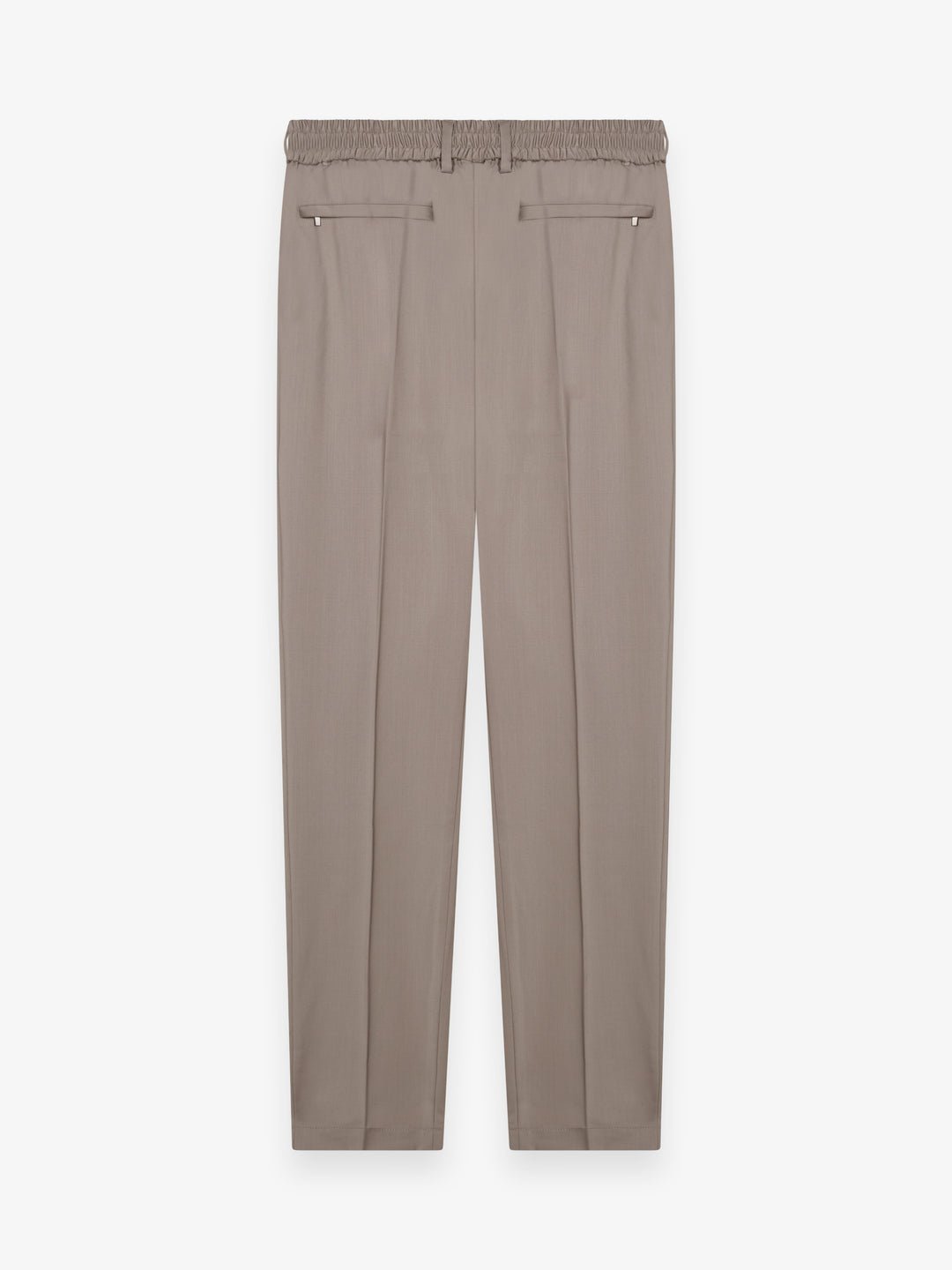 Wool Stretch Trousers Taupe - Hombre Amsterdam