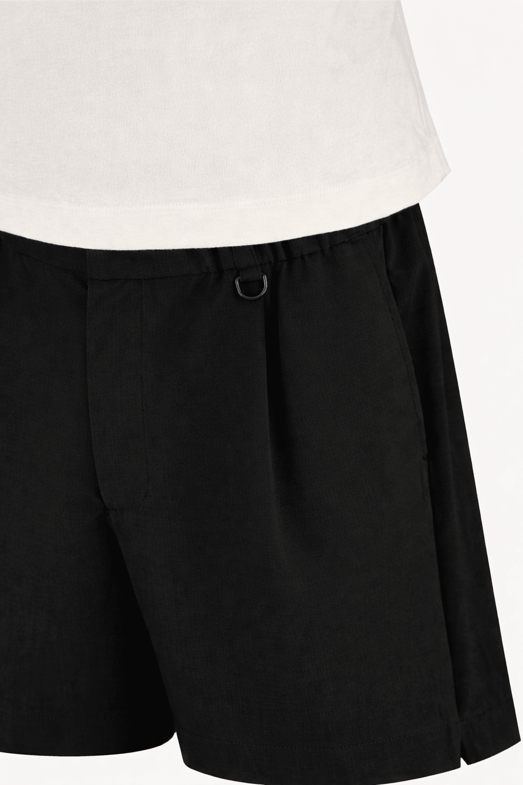 Wool Touch Short Black - Hombre Amsterdam