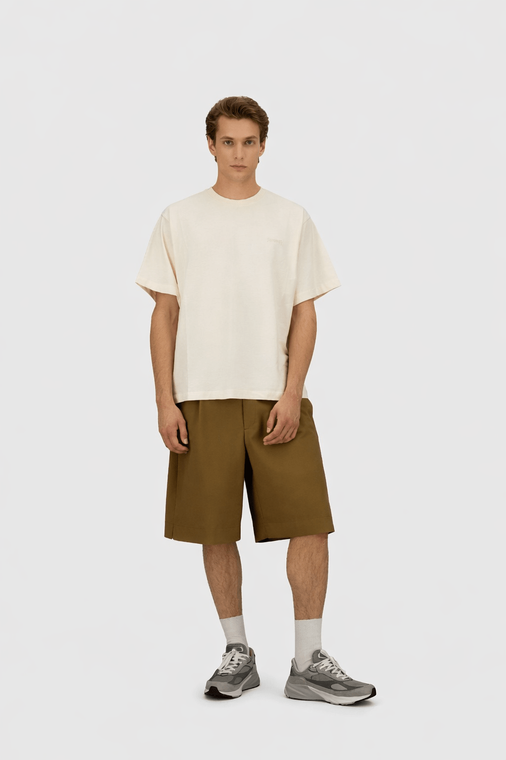 Wool Touch Short Olive - Hombre Amsterdam