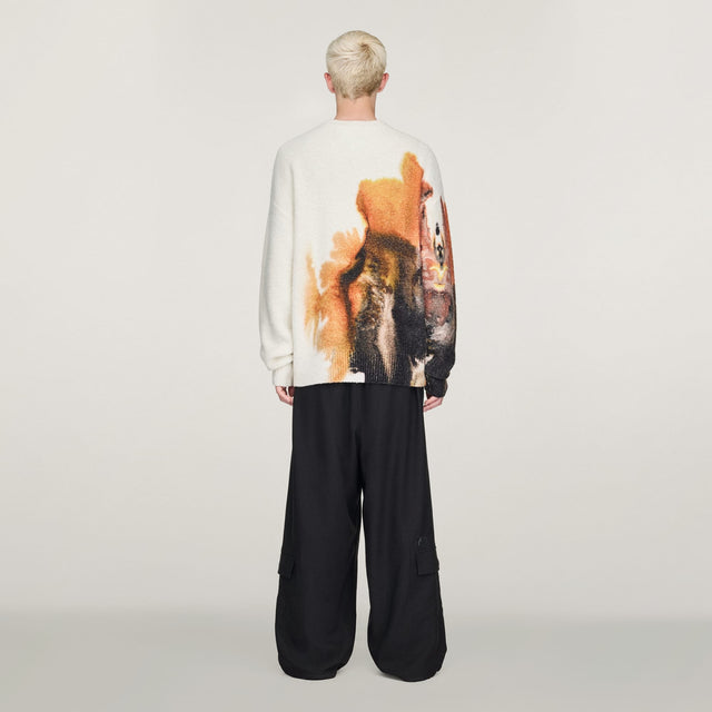 Y - 3 AOP KNIT SWEATSHIRT - Hombre Amsterdam