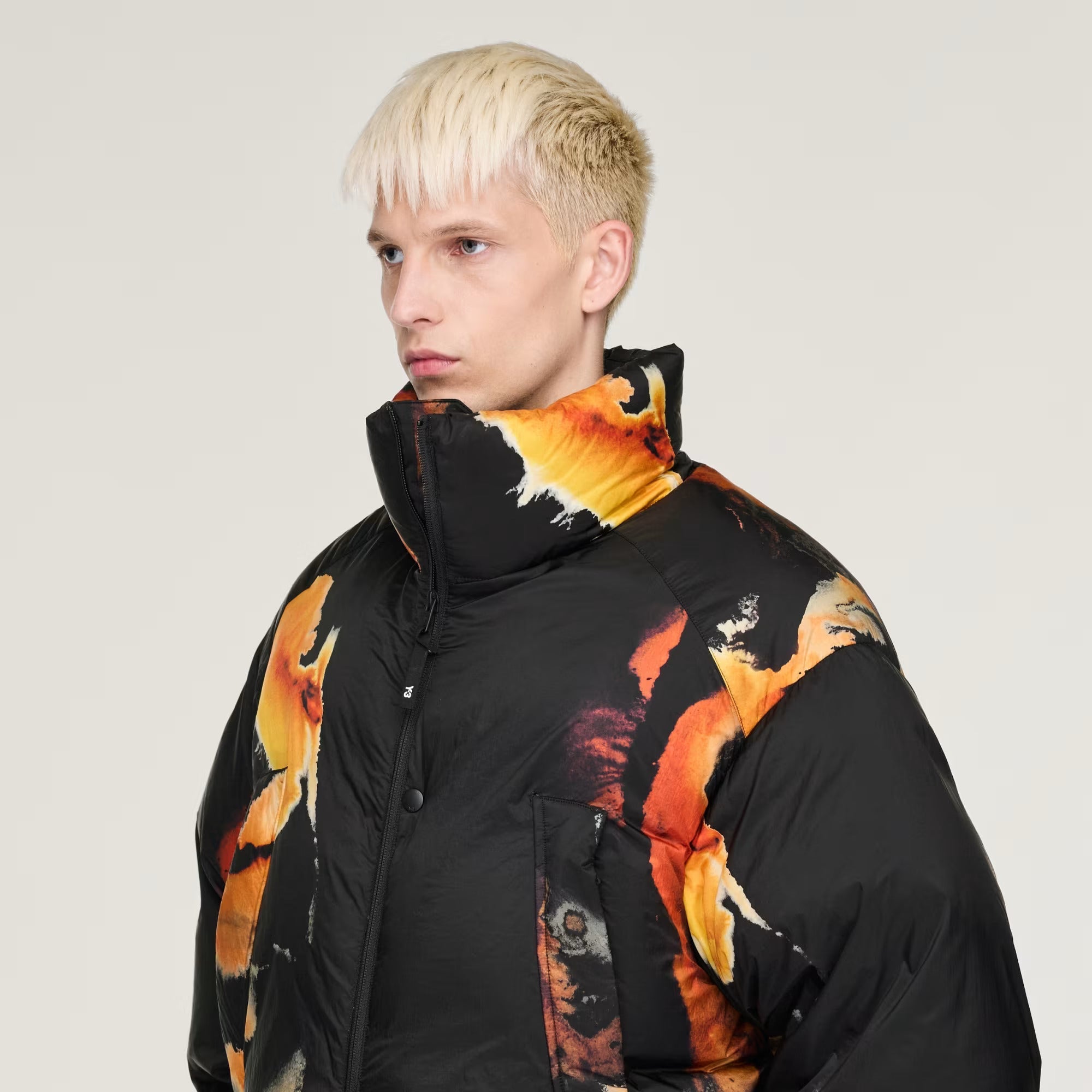 Y - 3 AOP CLASSIC PUFFER JACKET MULTICOLOR PRIMALOFT OILPRINT- Hombre Amsterdam