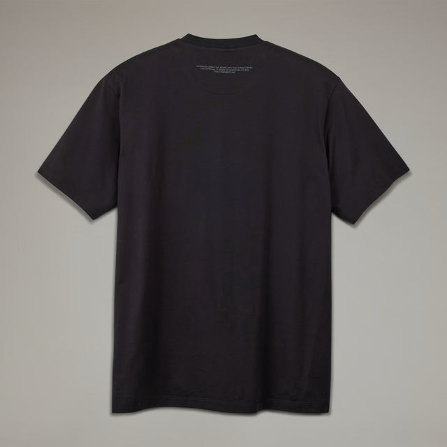 Y - 3 BRANDED T - SHIRT BLACK - Hombre Amsterdam
