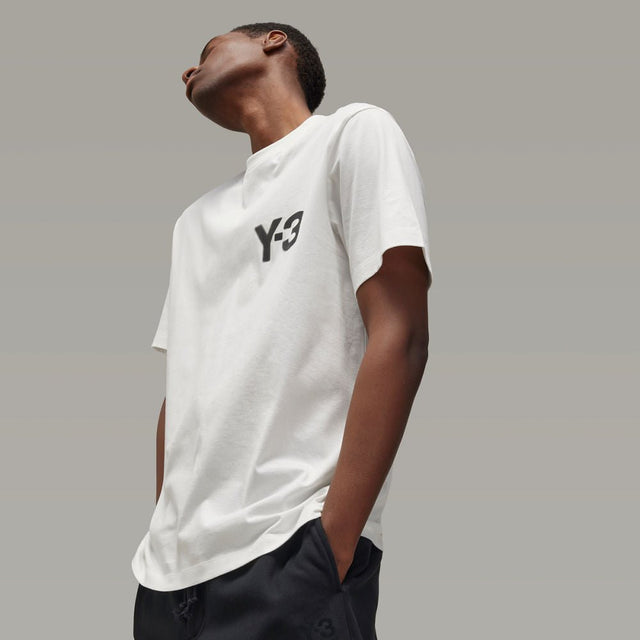 Y - 3 BRANDED T - SHIRT WHITE - Hombre Amsterdam