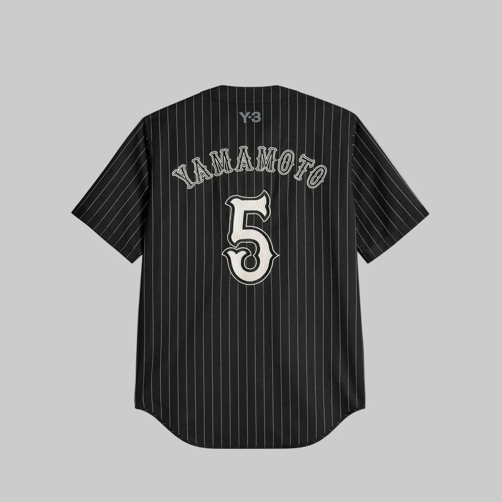 Elite 5 Baseball Jersey Shirt Black- Hombre Amsterdam
