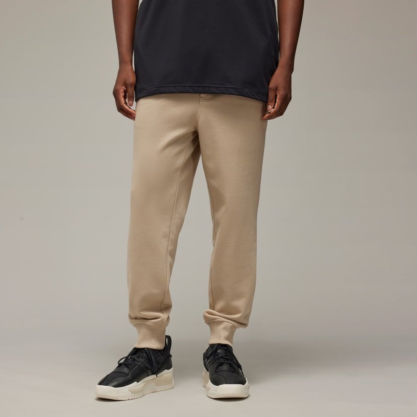 Y - 3 FRENCH TERRY CUFFED PANTS CLAY BROWN - Hombre Amsterdam