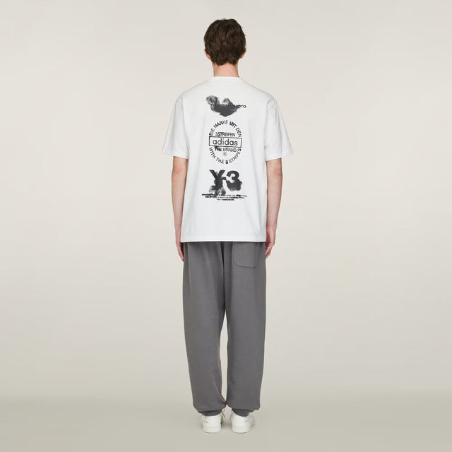 Y - 3 GRAPHIC T - SHIRT WHITE - Hombre Amsterdam