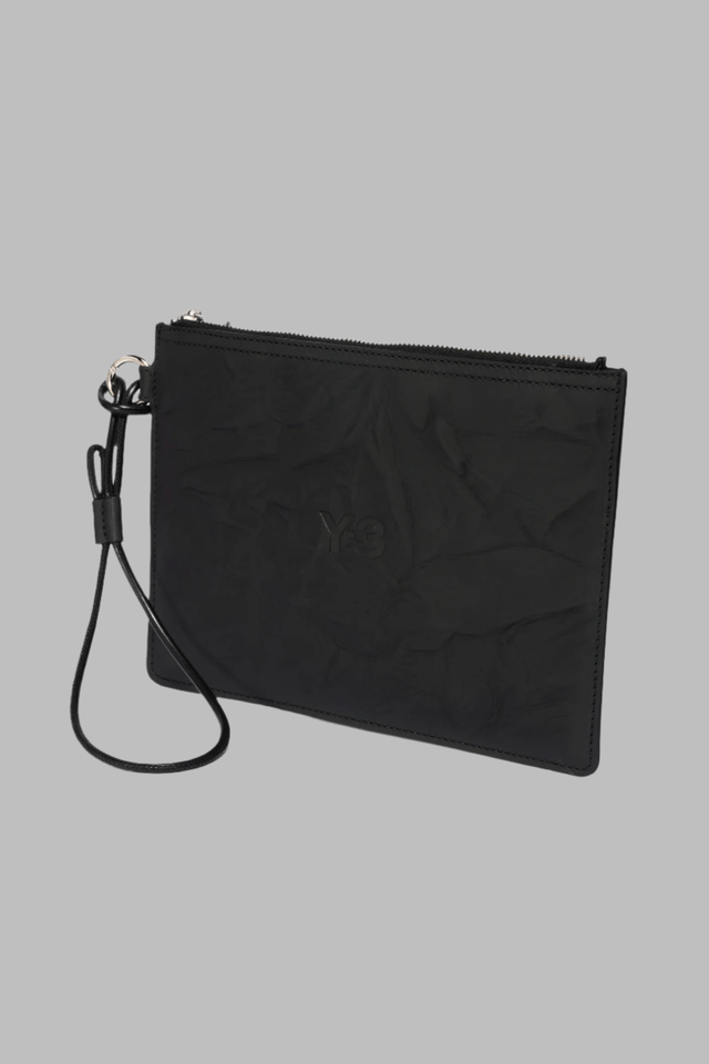 Y - 3 LEATHER POUCH BLACK - Hombre Amsterdam