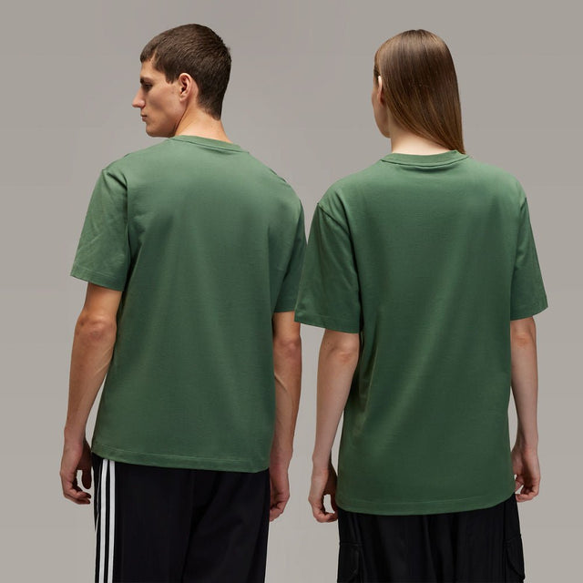 Y - 3 REGULAR T - SHIRT GREEN - Hombre Amsterdam
