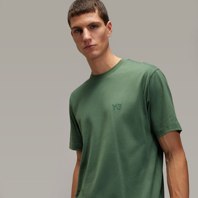 Y - 3 REGULAR T - SHIRT GREEN - Hombre Amsterdam